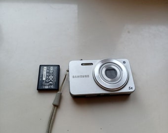 Samsung ST90 Silver Camera 14.2MP Digital 5x Zoom WORKING CHEAP READ