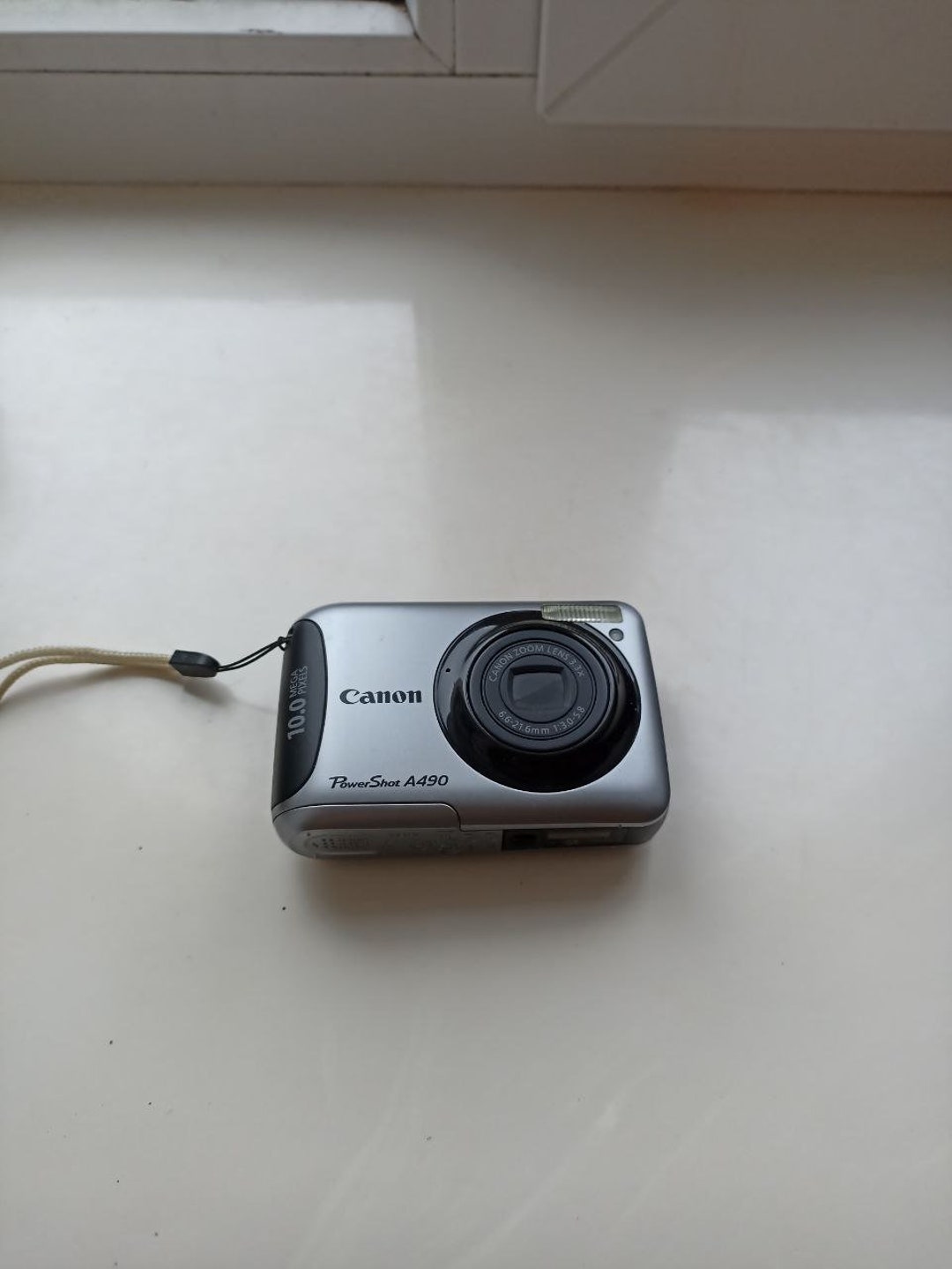 Canon Powershot A480 10.0MP Compact Gray Digital Camera Working CHEAP ...