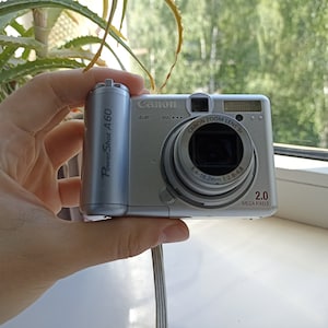 Canon PowerShot A60 PC1044 デジタルカメラ デジカメ Canon PowerShot A60 2.0MP Digital Camera CCD Sensor Vintage