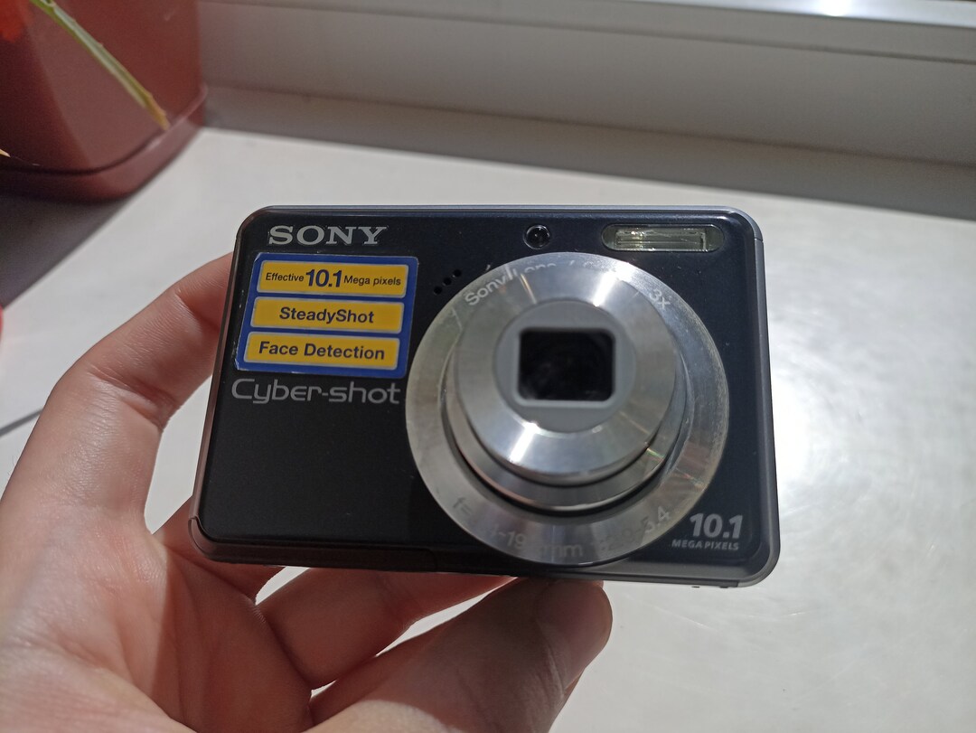 Sony Cyber-shot DSC-S930 Black 10.1 MP Digital Compact Camera Working ...