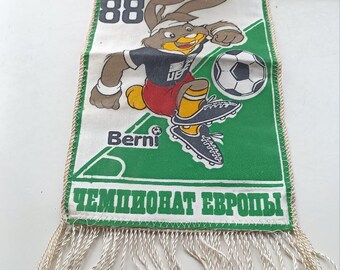 RARE UEFA Euro 1988 FRG Germany champion Barni pennant banderin wimpel emblem