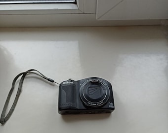 Nikon Coolpix Black L610 16MP Digital Camera 14x Zoom WORKing CHEAP