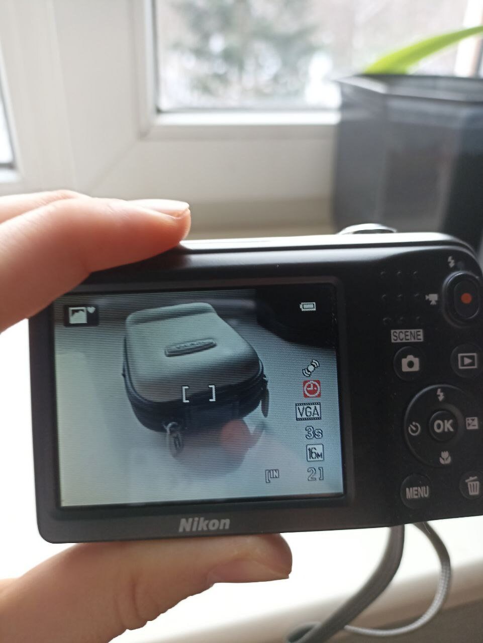 Nikon Coolpix L29 Silver 16.1MP Compact Digital Camera Working Case ...