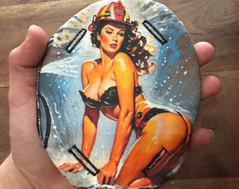 Fire Girl Pin-Up 3