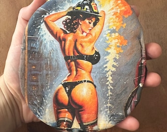 Fire Girl Pin-Up 9