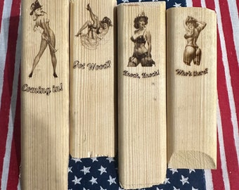 Pin-Up Wood Chocks