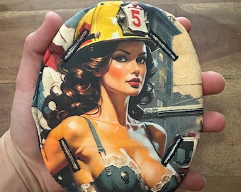 Fire Girl Pin-Up 2