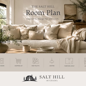 Virtual Interior Design | eDesign | Custom Room Design | Mood Board, Floor Plan & Shopping List | Salt Hill Interiors