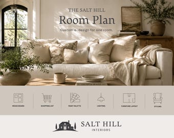 Virtuelle Innenarchitektur | eDesign | Individuelle Raumgestaltung | Moodboard, Grundriss & Einkaufsliste | Salt Hill Interiors
