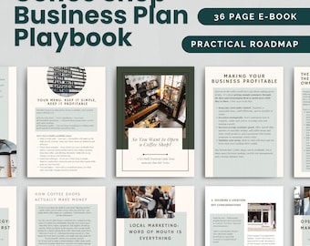 Coffee Shop Anlaufführer (PDF Download) * Businessplan * Coffee Business