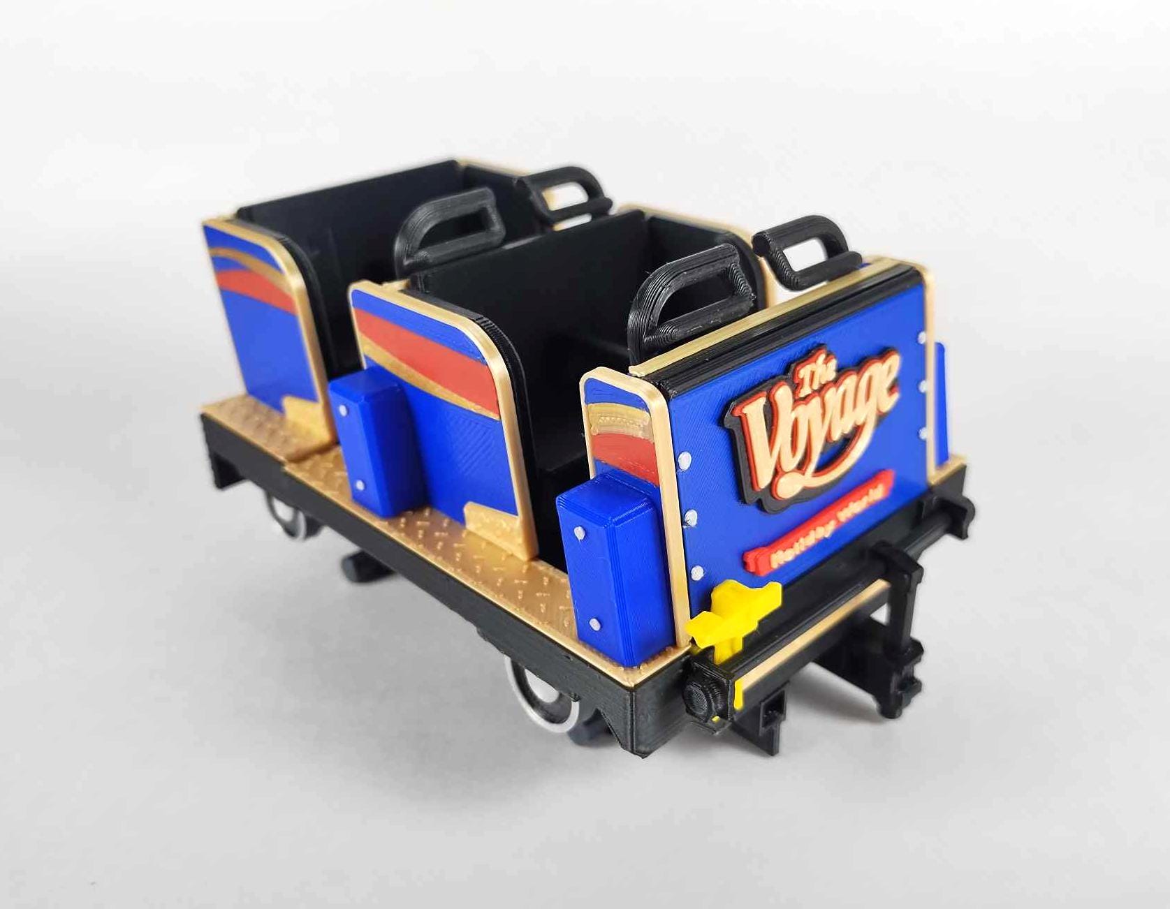Holiday World the Voyage Roller Coaster Car 3D Printed - Etsy