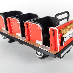 Knoebels Phoenix Orange Roller Coaster Car 3D Printed - Etsy