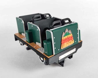 Knoebels Phoenix Yellow Roller Coaster Car 3D Printed - Etsy