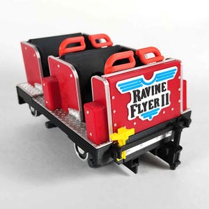 Waldameer Ravine Flyer II Red Roller Coaster Car 3D Printed