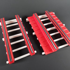 Roller Coaster Model #4 Red Track Display Stand