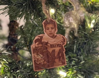 Fußball Ornament mit Gravur: Sport-Andenken
