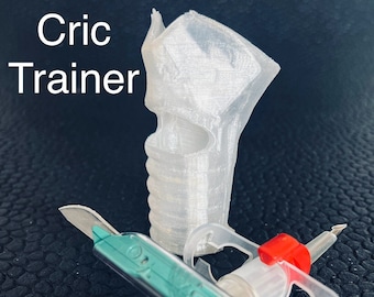 Cric Trainer for Simulation Emergency Airway Management (Doctor, nurse, paramedic, respiratory)