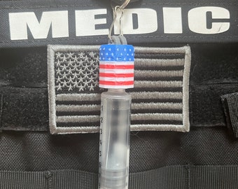 American Med Clip Syringe holder (Nurse, Paramedic, EMT, Healthcare)