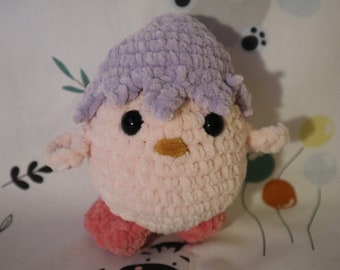 juguete de peluche de ganchillo
