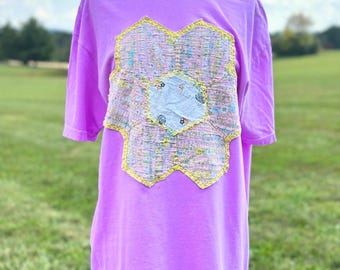Comfort colors grandma’s garden flower tshirt!