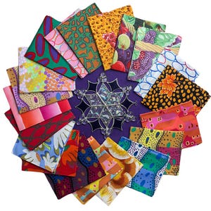Kaffe Fassett- FQ Bundle - Mystery - Free Spirt - (20) Various Fat Quarters - 18&quot; x 21&quot;