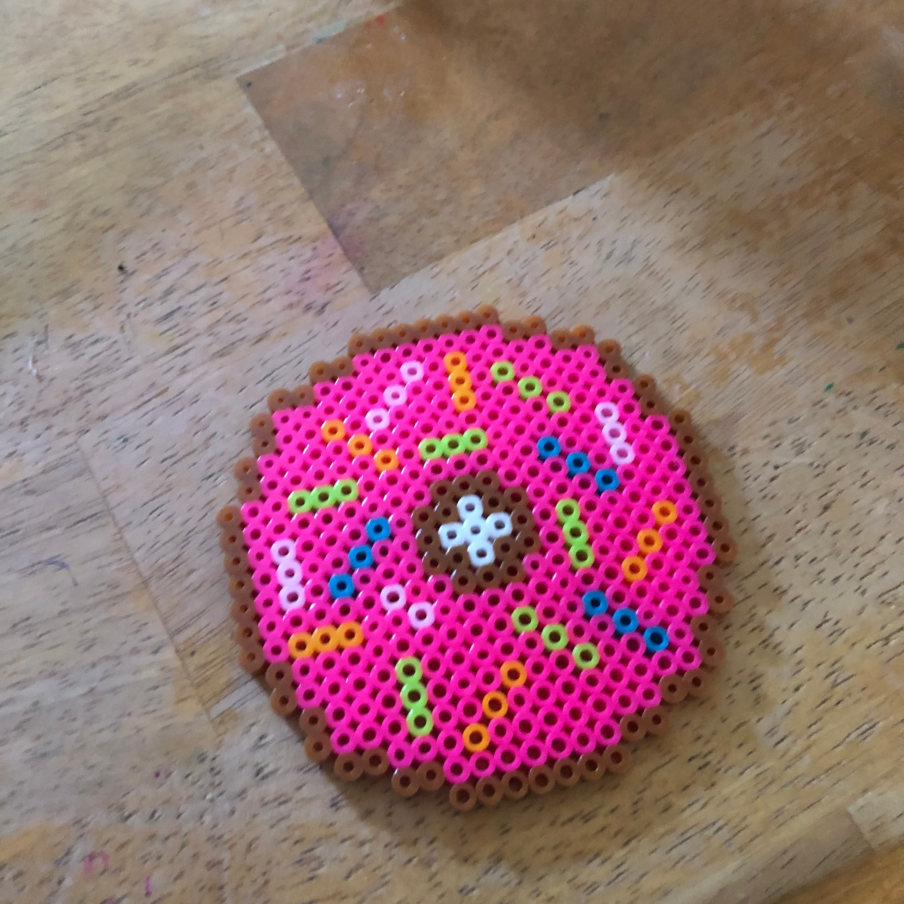Harry Potter Perler Beads Coaster Set - New, Custom Handmade Set Of 4