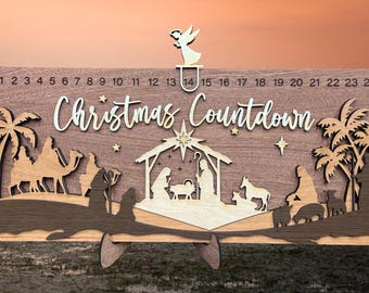 Nativity Christmas Countdown