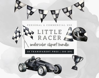 Race Car PNG, Racecar Birthday PNG, Race Car Clipart, Instant Download, Sports Car Cut File, Birthday Boy Racing PNG, Commercial Use Clipart