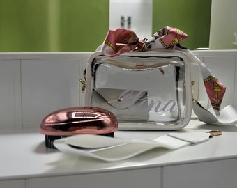 Clear Stadium Crossbody Bag: Personalized Concert Purse with Wallet