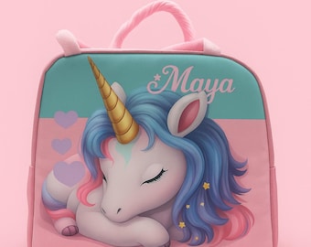 Personalized Unicorn Lunch Box: Kids Back-to-School Gift