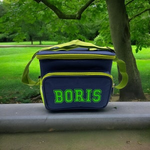 Personalized Beer Cooler, Party Cooler, Gift for Him, Unique Beach Cooler, Groomsmen Cooler, Gift for Men, Pool Cans Bag, Picnic Cooler