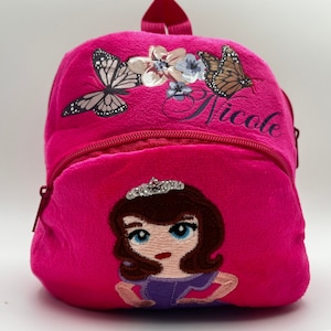 SALE Personalized Toddler Backpack, Floral Kids Backpack, Preschool Book Bag, Backpack for Kids, Toddler School Bag, Child Gift