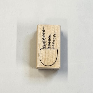 Topfpflanze Stempel