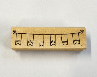 Banner Rubber Stamp