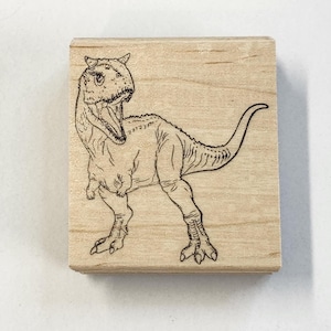 Sello de goma de dinosaurio