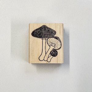 Tampon en caoutchouc pour groupe de champignons