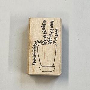 Topfpflanze Stempel