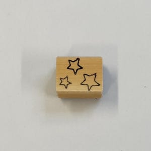 Rubberstempel sterren