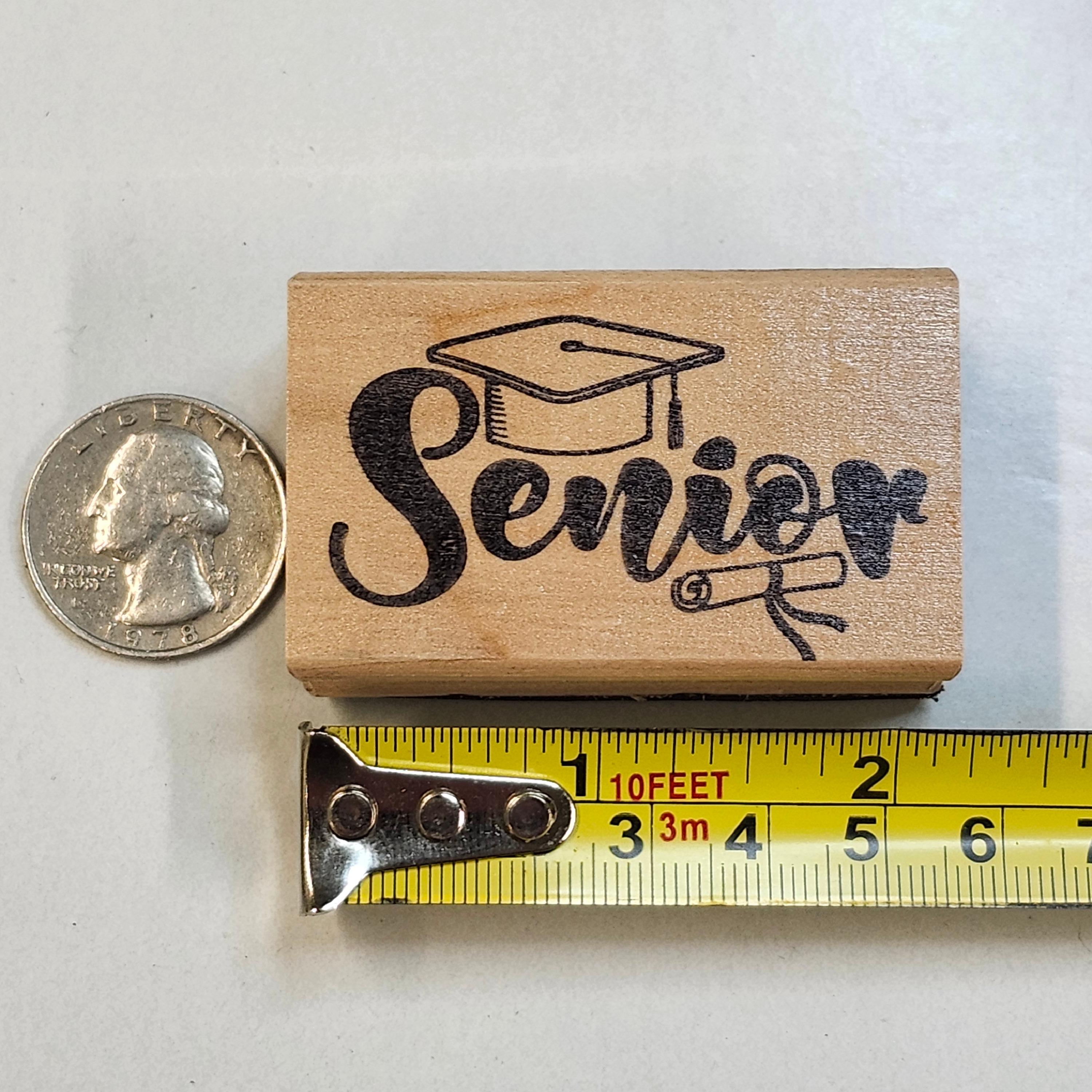 Graduation Rubber Stamp Set - Etsy