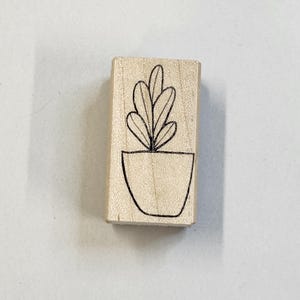 Topfpflanze Stempel