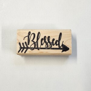 Gesegnet Stempel