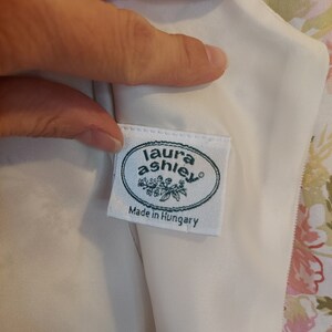 1990s Laura Ashley Floral Sleeveless Dress Size 8 - Etsy