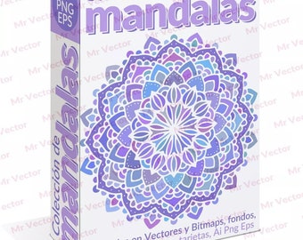 Combo Emprendedores Sublimar - Mandalas Kit De Diseños - Vectores - Imprimir - Ai Eps Png imagenes vectorizadas