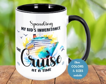 Funny Cruise Mug, Cruise Coffee Mug, Cruise Parent Gift, Cruise Ship Gift, Cruise Ship Mug, Cruise Vacation Mug, Gift for Cruise, Cruise Cup