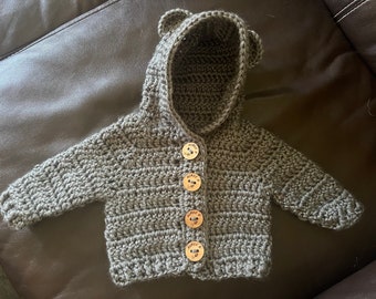 Cozy Baby Bear Sweater