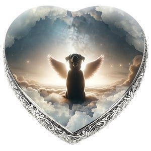 Custom Dog Urn Galactic Grace Cremation Urns for Dog Ashes Urns for Pets & Dog Urn or Dog Urns for Ashes Custom Dog Urn
