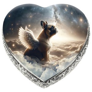 French Bulldog - Milky Way Whisper Cremation Urns for Dog Ashes Urns for Pets & Dog Urn or Dog Urns for Ashes Custom Dog Urn