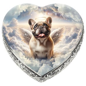 French Bulldog - Skyward Grace Cremation Urns for Dog Ashes Urns for Pets & Dog Urn or Dog Urns for Ashes Custom Dog Urn