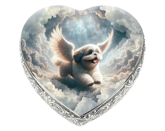 Shih Tzu - Cosmic Dawn Cremation Urns for Dog Ashes Urns for Pets & Dog Urn or Dog Urns for Ashes Custom Dog Urn