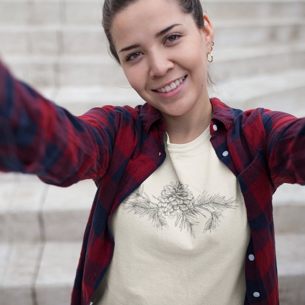 Pinecone Short Sleeve Tee - Bring the woods with you everywhere